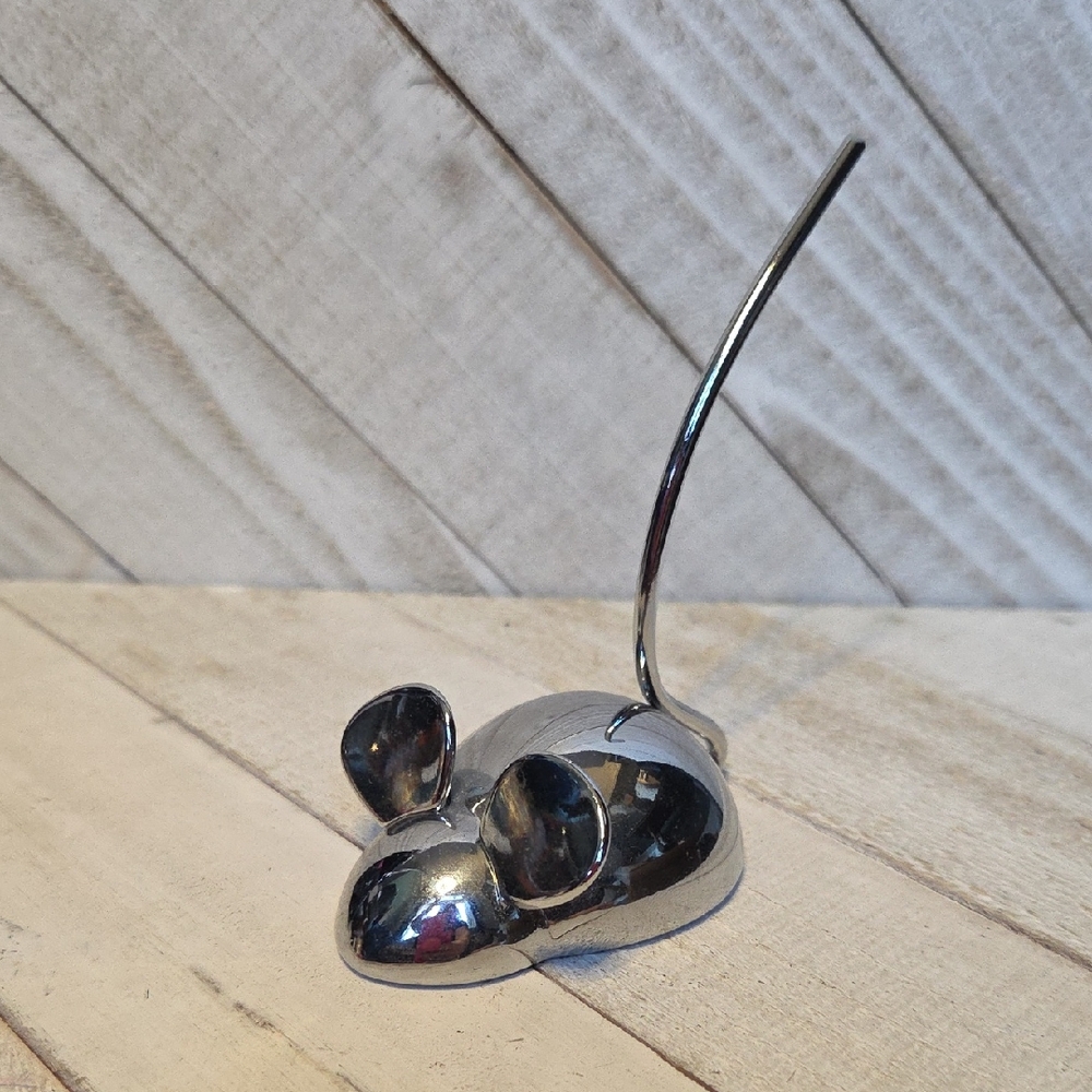 Umbra Zoola Mouse Ring Holder Chrome